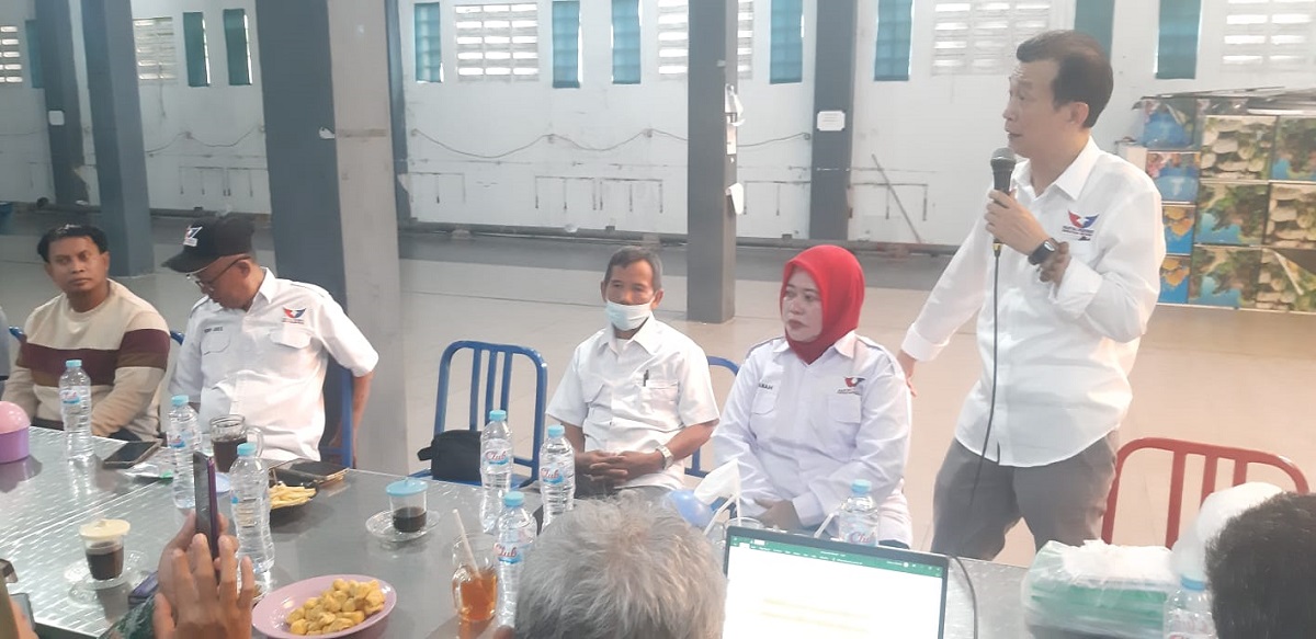 Sosialisasikan KTA Berasuransi, Caleg Partai Perindo Irwan Pontoh Siap Bawa Aspirasi Masyarakat