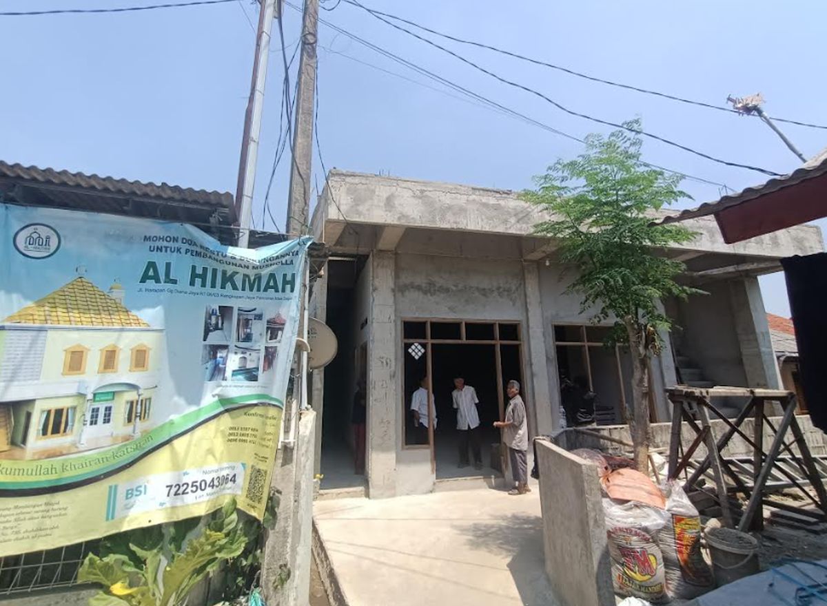 Dapat Bantuan, Pengurus DKM Mushola Al-Hikmah Depok: Terima Kasih Partai Perindo