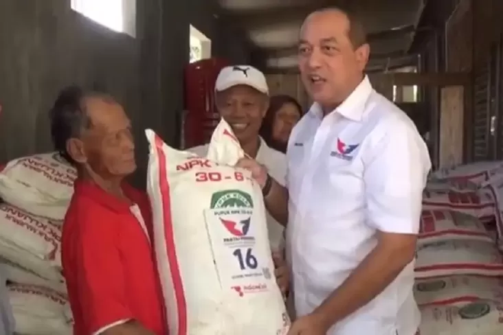 Terima Bantuan Pupuk Gratis dari Perindo, Petani Semarang: Terima Kasih, Partai Peduli Wong Cilik! 