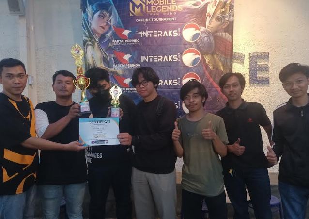 Turnamen e-Sport MLBB Pemuda Perindo Selesai Digelar, Total Hadiah Rp5,5 Juta Selesai Dibagikan