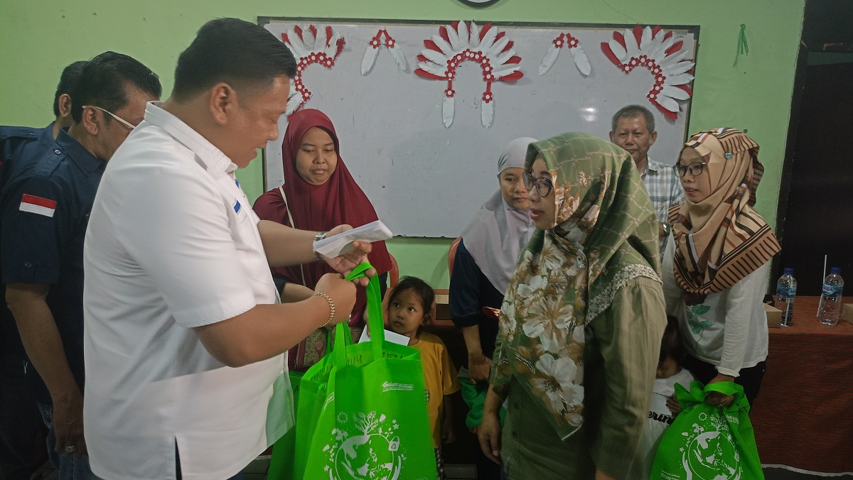 Warga Pisangan Timur Apresiasi Bantuan dari Partai Perindo untuk Tekan Angka Stunting