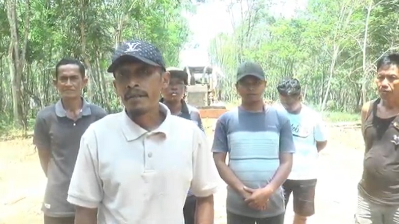Warga Desa Mekar Jaya OKU Siap Menangkan Bacaleg Partai Perindo 