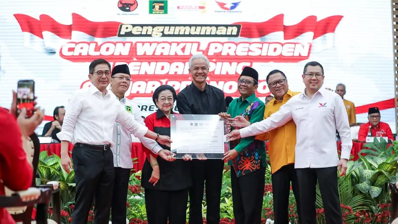 Mahfud MD Diumumkan Jadi Bacawapres Ganjar, Ini Pujian Hary Tanoe: Pemimpin untuk Indonesia Emas