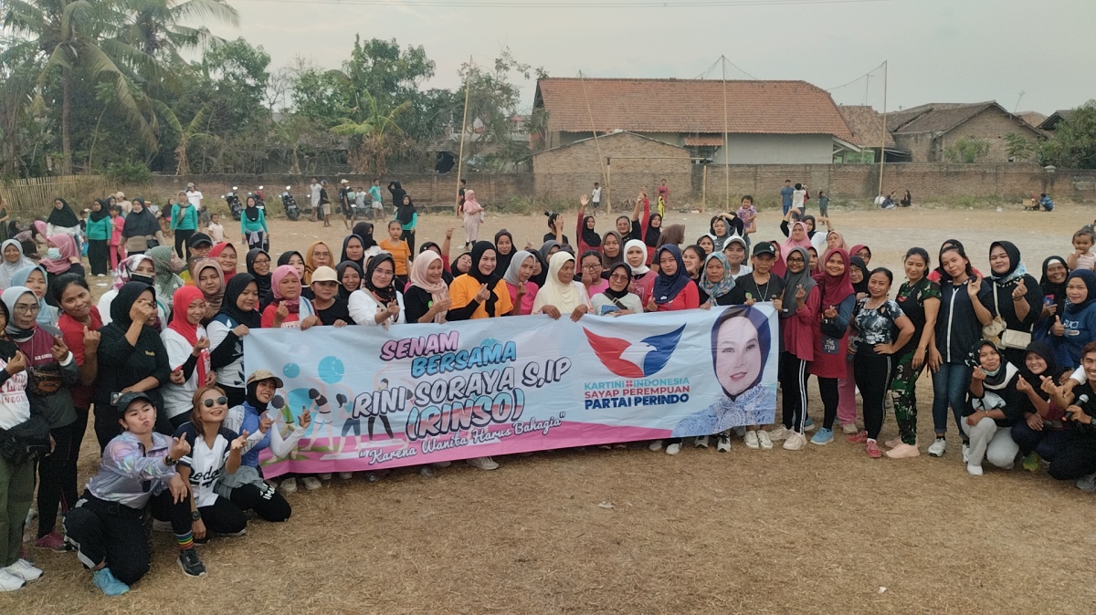 Bacaleg Partai Perindo Bu Rinso Ajak Warga Manfaatkan KTA Berasuransi