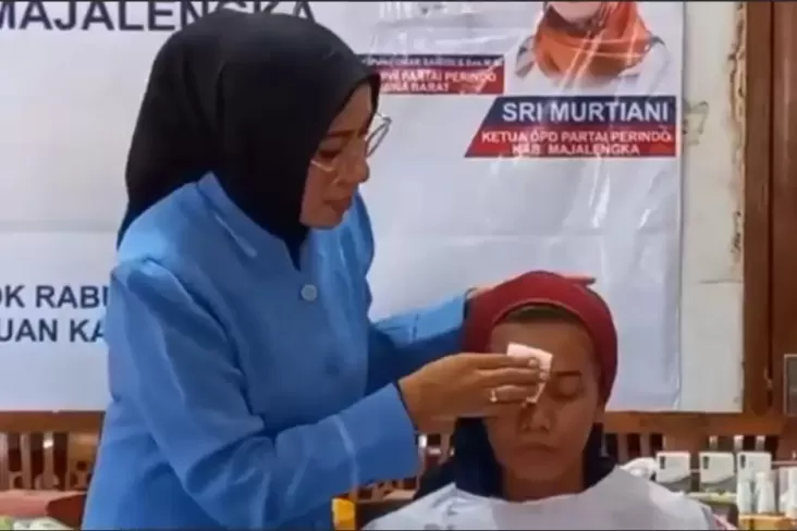 Begini Keseruan Pelatihan Kecantikan yang Digelar Bacaleg Partai Perindo Ratih Purnamasari Gunaevy 