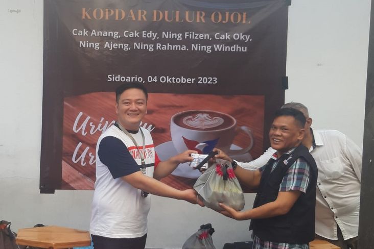 Bertemu Bacaleg Partai Perindo, Ini Harapan Pengemudi Ojol Surabaya Raya 
