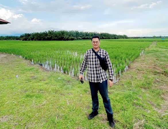 Bacaleg DPRD Partai Perindo Willi Muchlisien Sebut Riau Bisa Jadi Lumbung Pangan