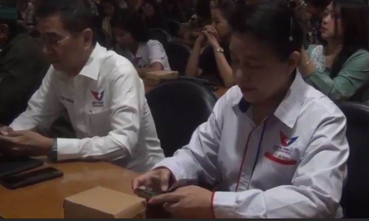 Bacaleg Partai Perindo Ikuti Adu Gagasan di Universitas Udayana