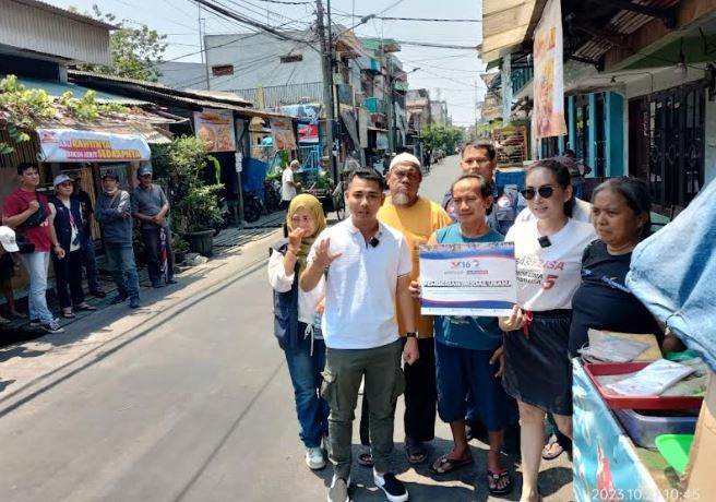 Dapat Bantuan Modal UMKM, Warga Lagoa Doakan Partai Perindo Amanah dan Sukses di Pemilu 2024