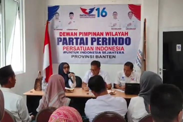 DPW Partai Perindo Banten Gelar Konsolidasi, Fokus Target Rekrutmen Saksi 
