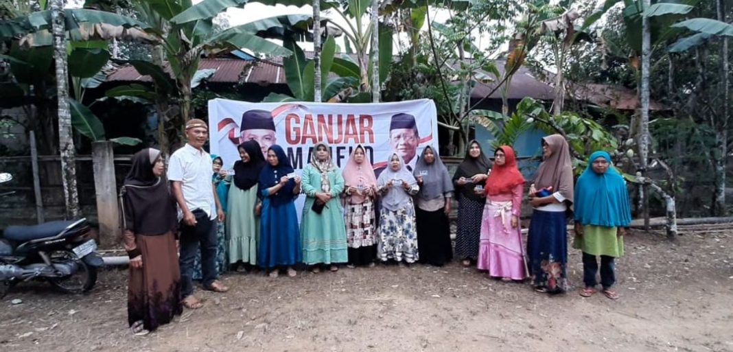 Caleg Partai Perindo Sijunjung Ajak Masyarakat Dukung Ganjar-Mahfud 