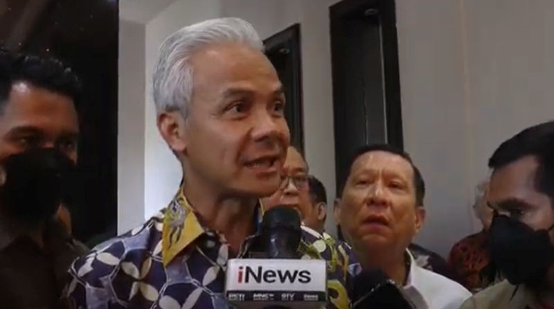 Ganjar Pranowo Bersama Pengusaha di Jatim Bahas Politik Kesehatan