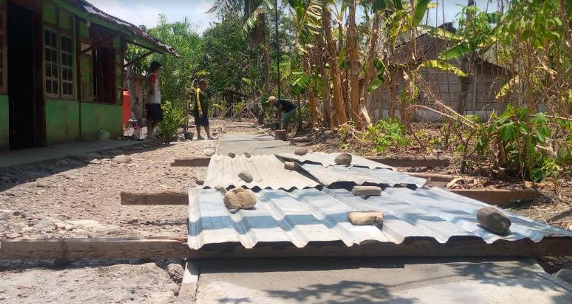 Gotong Royong Bareng Warga Bangun Jalan, Perindo Grobogan: Kesejahteraan Rakyat yang Utama
