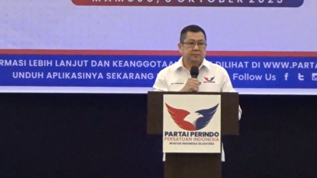 Hary Tanoe Pimpin Rapat Konsolidasi Partai Perindo Sulbar, Kader Optimis Menang Pemilu 2024