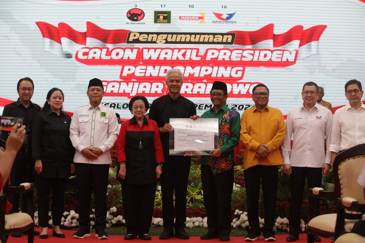 Hary Tanoe Sebut Ganjar dan Mahfud MD Saling Melengkapi