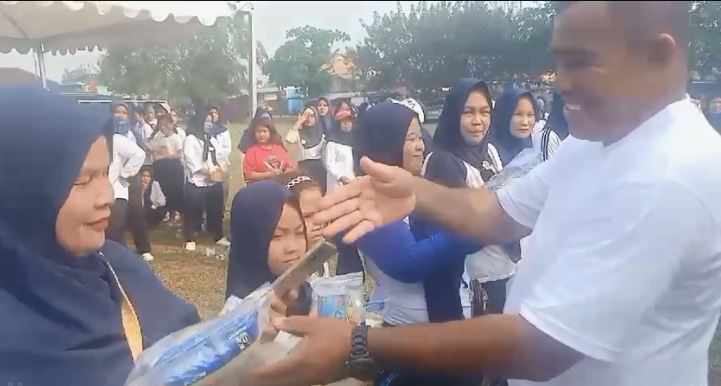 HUT ke-9, Partai Perindo Muba Jalin Kedekatan dengan Masyarakat Lewat Jalan Santai Berhadiah