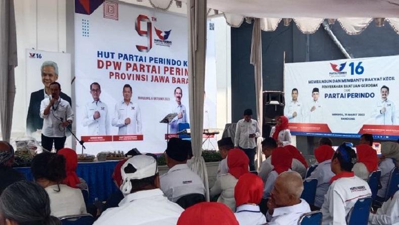 Sekretaris DPW Jabar: HUT Ke-9 Partai Perindo Momen Motivasi Kader Menangkan Pemilu 2024 
