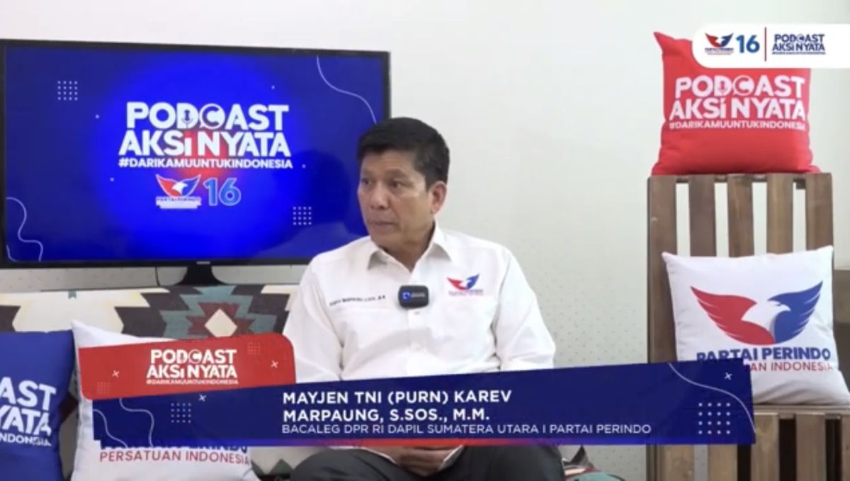 Jadi Bacaleg Partai Perindo, Mayjen TNI (Purn) Karev Marpaung: Saya Ingin Mengabdi ke Masyarakat