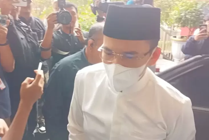 Ketua Harian Partai Perindo TGB Merapat ke Kantor PDIP Jelang Pengumuman Cawapres Ganjar 