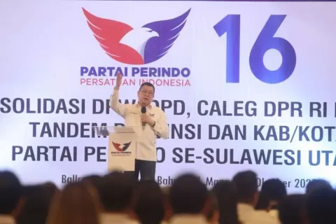 Konsolidasi ke Manado, Hary Tanoe: Partai Perindo Kerahkan Kekuatan untuk Menang di Sulut, Ini Targetnya!