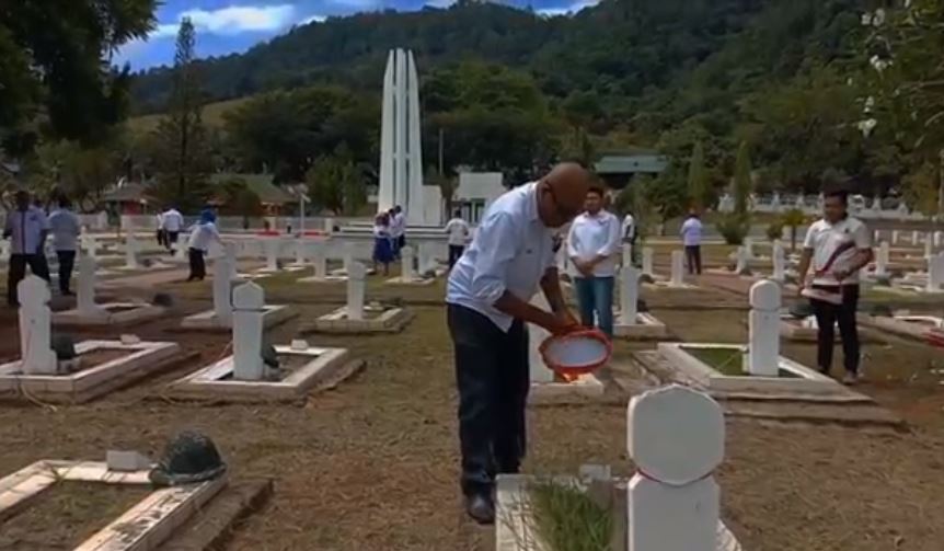 Maknai Sumpah Pemuda, Partai Perindo Papua Ziarah ke TMP di Jayapura
