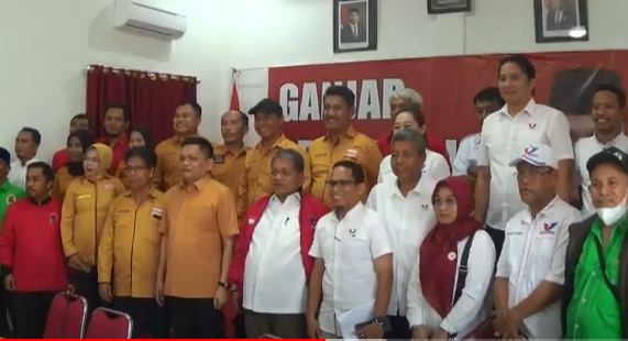 Parpol Pengusung di Sulteng Rapatkan Barisan: Kami Yakin Ganjar-Mahfud MD Menang Satu Putaran!