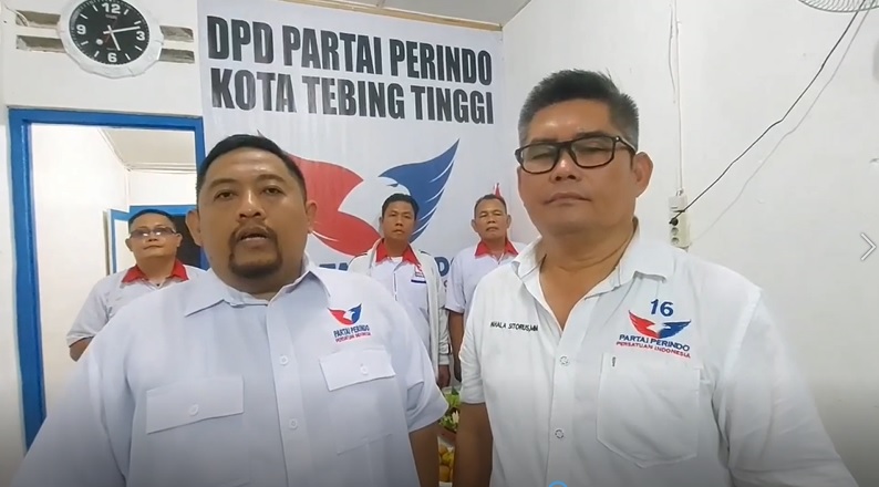 Partai Perindo Tebing Tinggi Yakin Menangkan Pemilu 2024