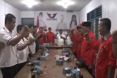 PDIP dan Partai Perindo Deli Serdang Siap Kerja Keras Menangkan Ganjar-Mahfud MD 