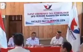 Partai Perindo Mamasa Targetkan Raih Kursi DPR RI Dapil Sulbar