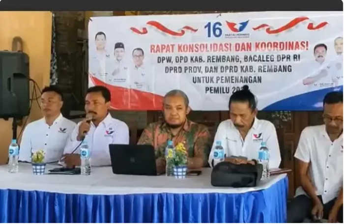 Partai Perindo Rembang Gelar Konsolidasi untuk Pemenangan Pemilu 2024