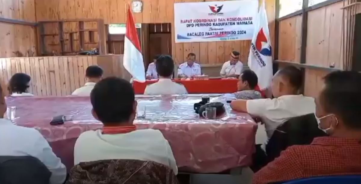 Rapat Konsolidasi, Perindo Mamasa Matangkan Strategi Pemenangan Pemilu 2024