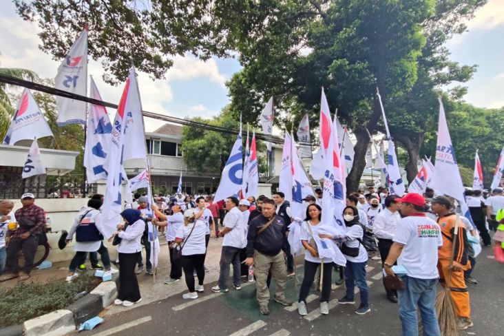 Ratusan Kader Partai Perindo Bersiap Antar Ganjar-Mahfud Daftar ke KPU 