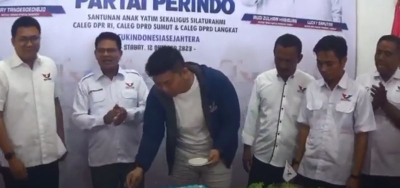 Rayakan HUT ke-9, Partai Perindo Langkat Selalu Hadir di Tengah Masyarakat