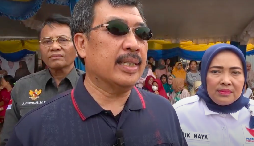Ringankan Beban Masyarakat, Caleg Perindo Berbagi Sembako di Palembang