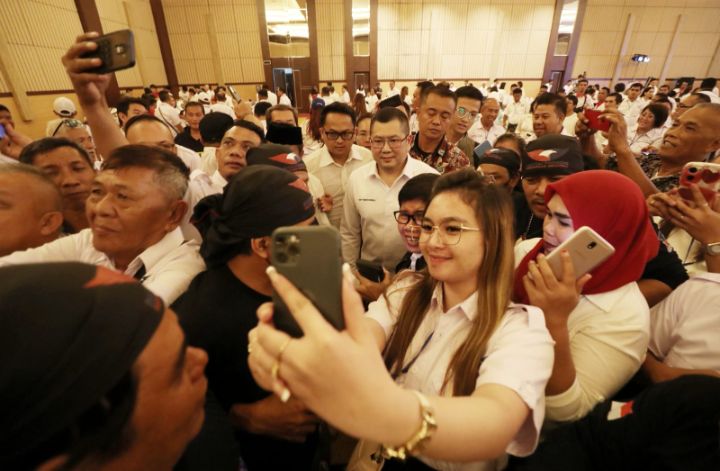 Konsolidasi Se-Sulut, Hary Tanoe Tegaskan Komitmen Partai Perindo Perjuangkan Kesejahteraan Rakyat