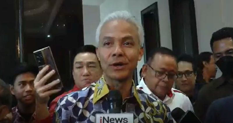 Silaturahmi dengan Pengusaha Jatim, Ganjar Pranowo: Saya Senang yang Datang Komplet