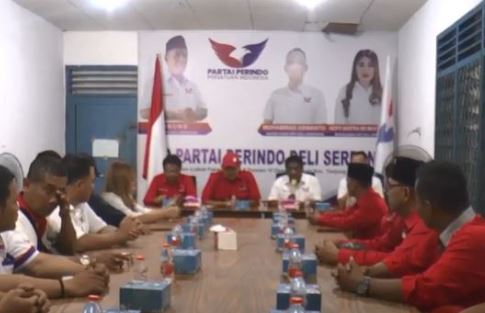 Silaturahmi PDIP ke Partai Perindo Deliserdang Demi Menangkan Ganjar-Mahfud MD