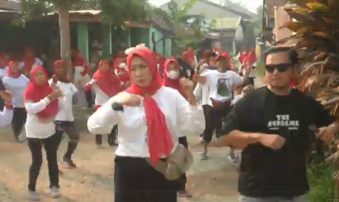 Warga Kalidoni Palembang Senang dengan Program Senam Perindo: Kami Mau Program Ini Diteruskan