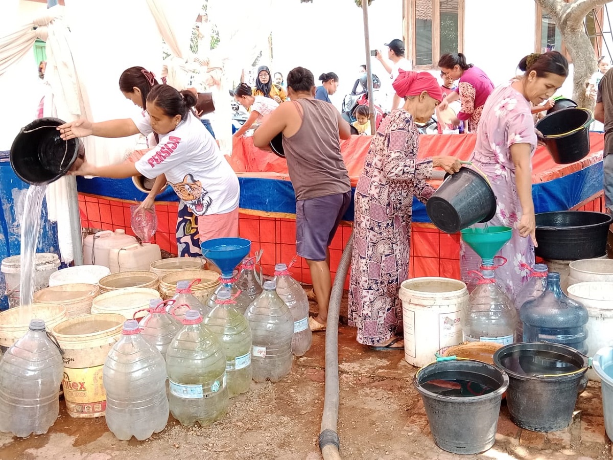 300 KK di Bekasi Dapat Bantuan Air Bersih dari Pemuda Perindo