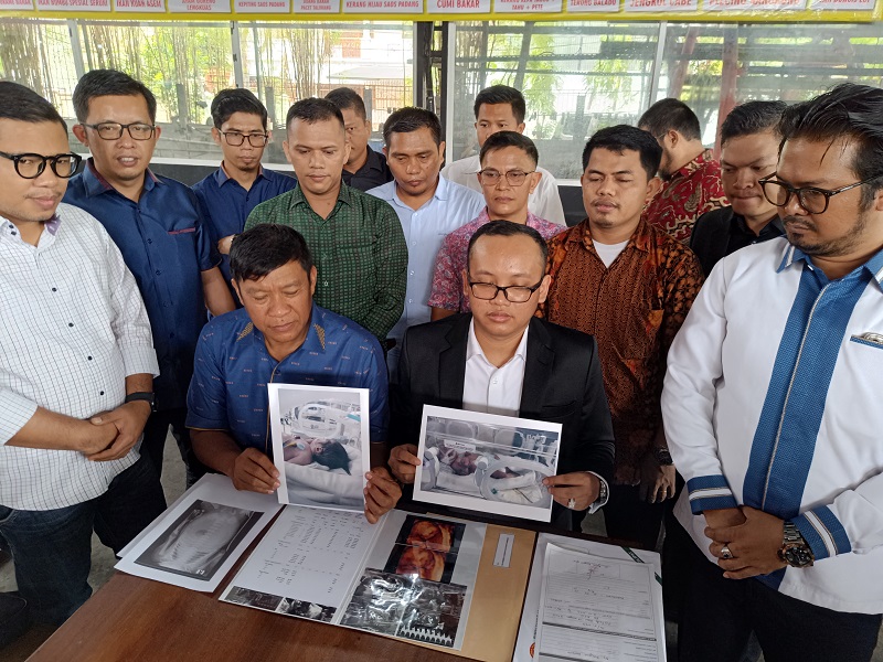 Partai Perindo Jakarta Dampingi Kasus Bayi Baru Lahir Diduga Jadi Korban Malpraktik 