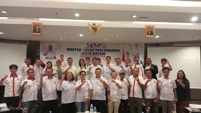 Mantapkan Langkah Menuju Pemilu 2024, Partai Perindo Batam Gelar Bimtek untuk Para Caleg