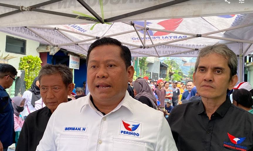 Caleg Partai Perindo Gelar Bazar Sembako di Jaktim, Ingin Ringankan Beban Rakyat