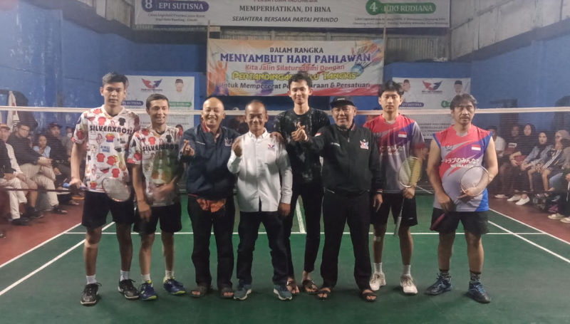 Cara Unik Partai Perindo Menangkan Pemilu 2024, Kenalkan Caleg lewat Turnamen Bulu Tangkis