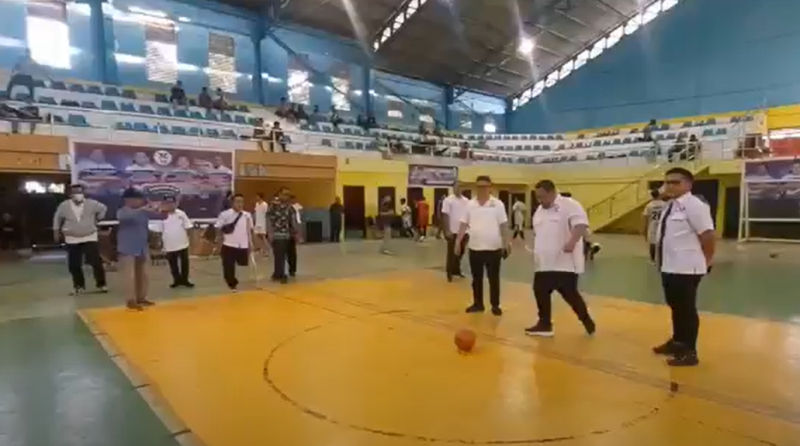 Partai Perindo Tebingtinggi Gelar Turnamen Futsal di GOR Asber Nasution