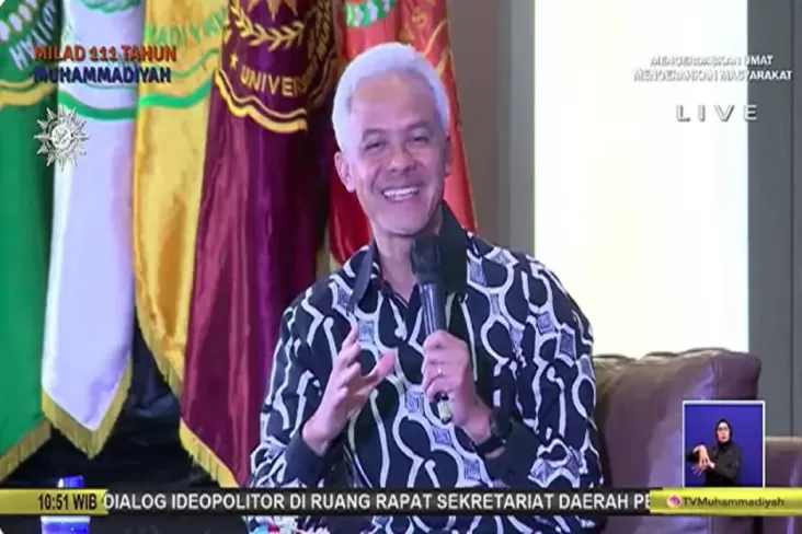 Ganjar akan Angkat Kader Perempuan Muhammadiyah sebagai Menteri Jika Terpilih di 2024
