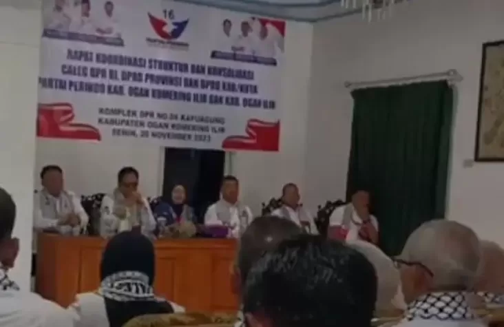Gelar Rakor dan Konsolidasi Caleg di OKI, Partai Perindo Sumsel Optimistis Lolos ke Senayan 