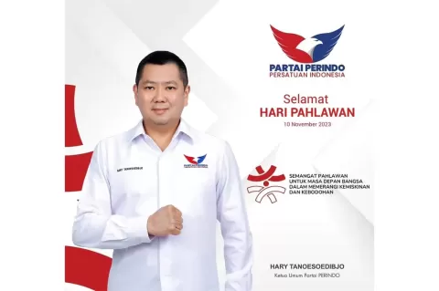 Hari Pahlawan, HT Sampaikan Pesan Ini 