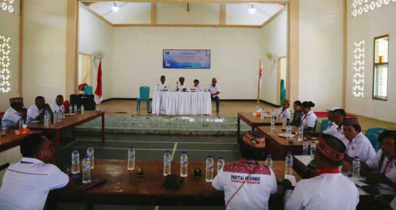 Partai Perindo Mabar Gelar Rapat Pemenangan, Target Rebut Kursi Ketua DPRD 