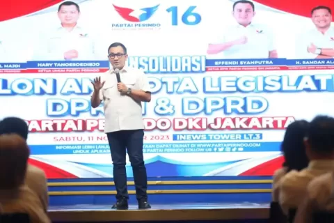 Jelang Pemilu 2024, Ketua Partai Perindo DKI: Kerja Kita Turun, Turun, dan Turun! 