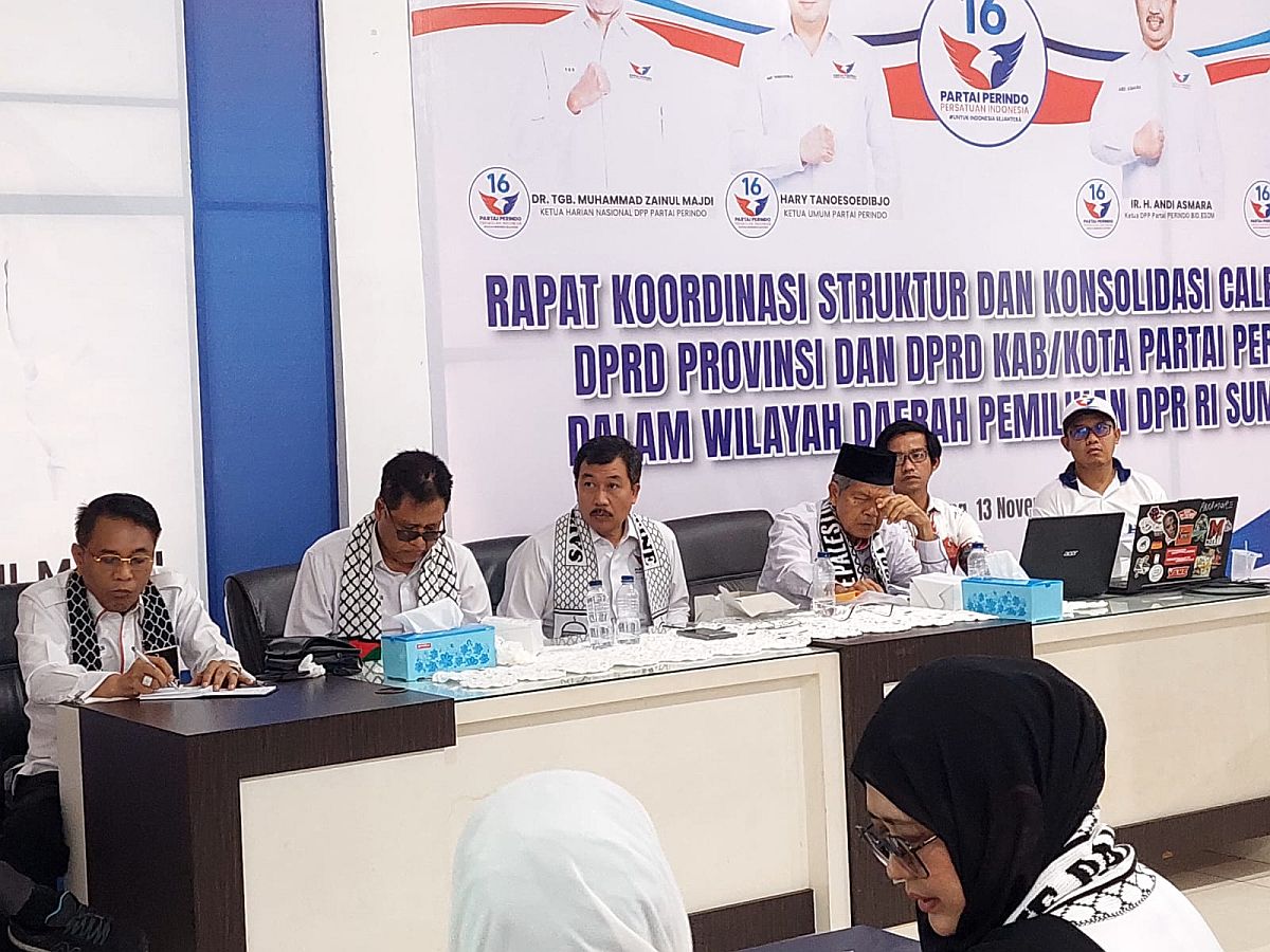 Jelang Pemilu 2024, Partai Perindo Sumsel Bekali Para Saksi Pengetahuan IT